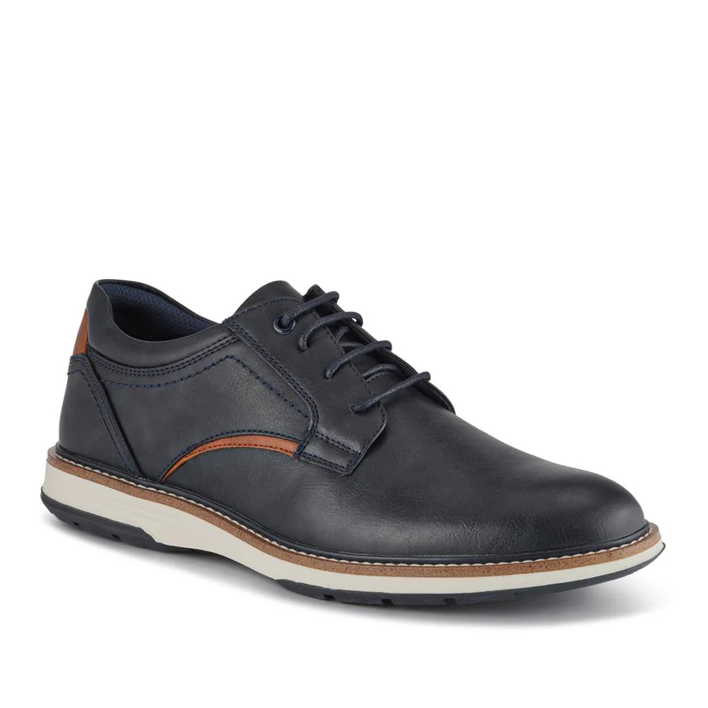 Wide-Fit Lace-Up Casual Shoes - JIAHU40005 / 325 960 - Image 3