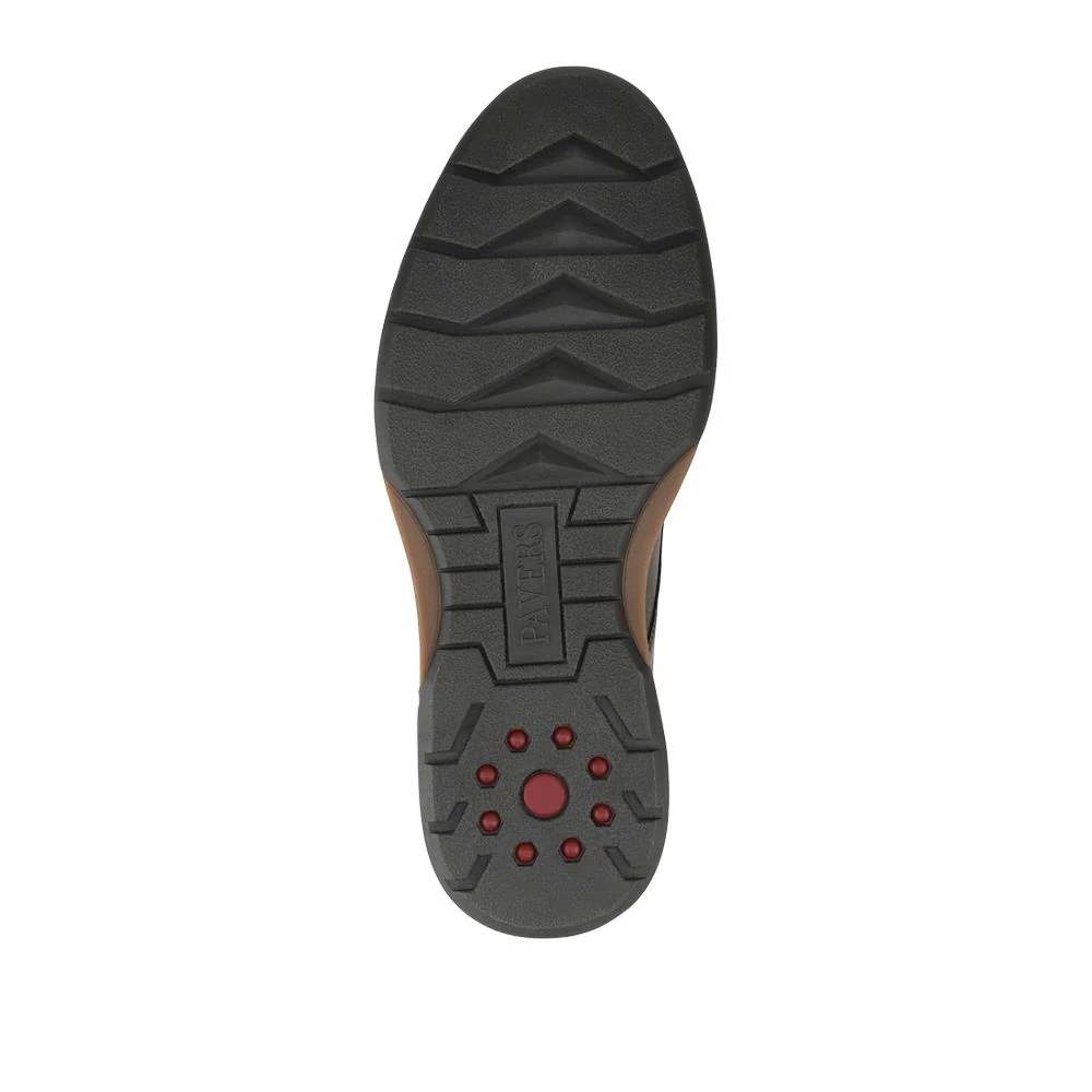 Wide Fit Lace-Up Casual Shoes - JIAHU40005 / 325 960 - Dark Brown - Image 10