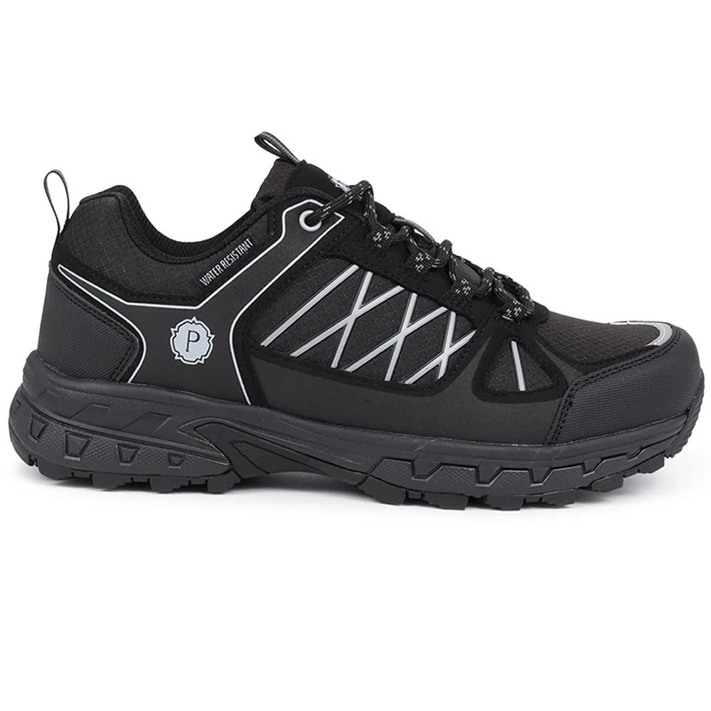 Wide Fit Lace-Up Chunky Trainers - SUNT40003 / 325 597 - Black - Image 2