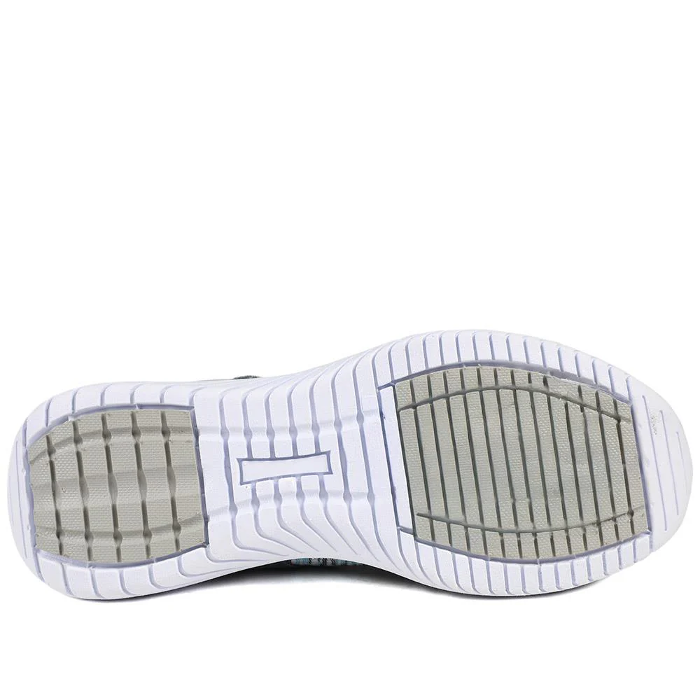 Leather Adventure Sandals - BRK39011 / 325 010 - Denim Multi - Image 6
