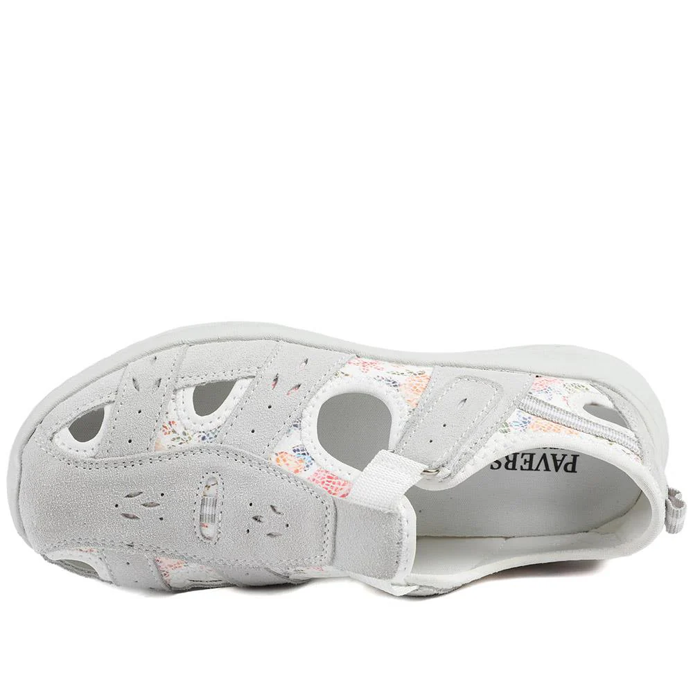 Leather Adventure Sandals - BRK39011 / 325 010 - Grey Multi - Image 5