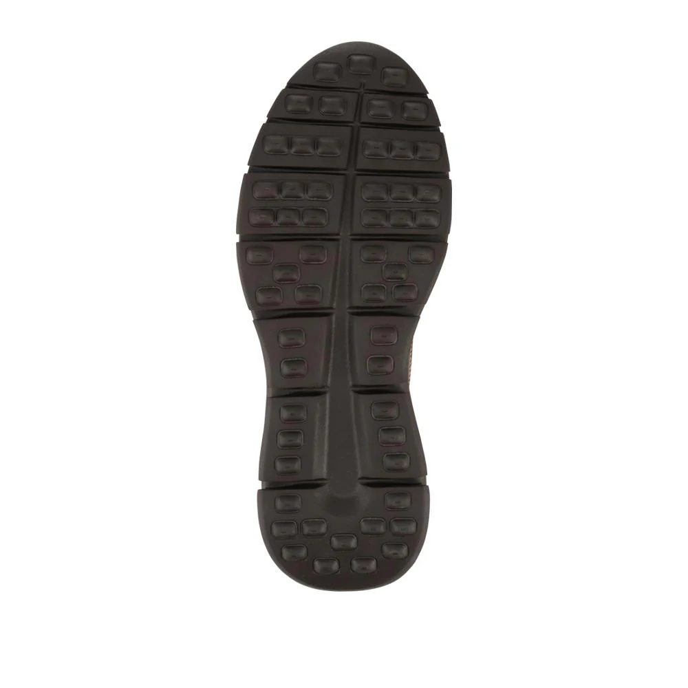 Wide Fit Leather Cushioned Sole Boots - PRFEM42013 / 328 327 - Brown - Image 5