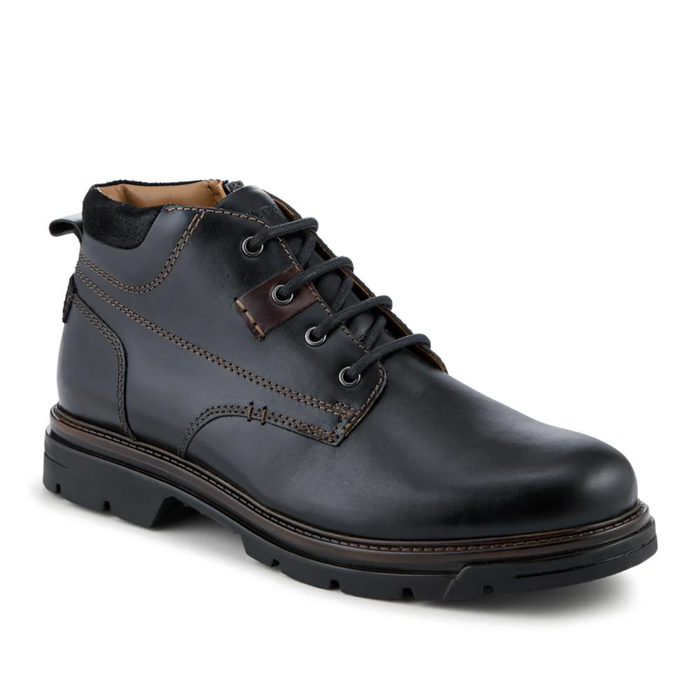 Wide Fit Leather Lace Up Boots - FBFOO42006 / 327 997 - Image 2