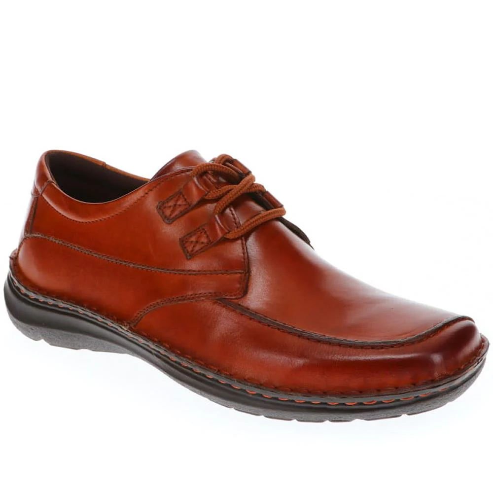 Leather Lace-Up Shoes - PARK40035 / 325 803