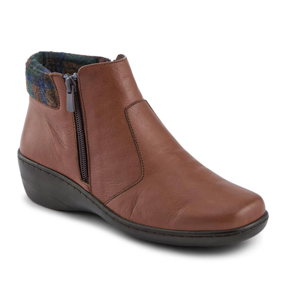 Wide-Fit Leather Lightweight Ankle Boots - LUCK42000 / 328 506 - Image 3