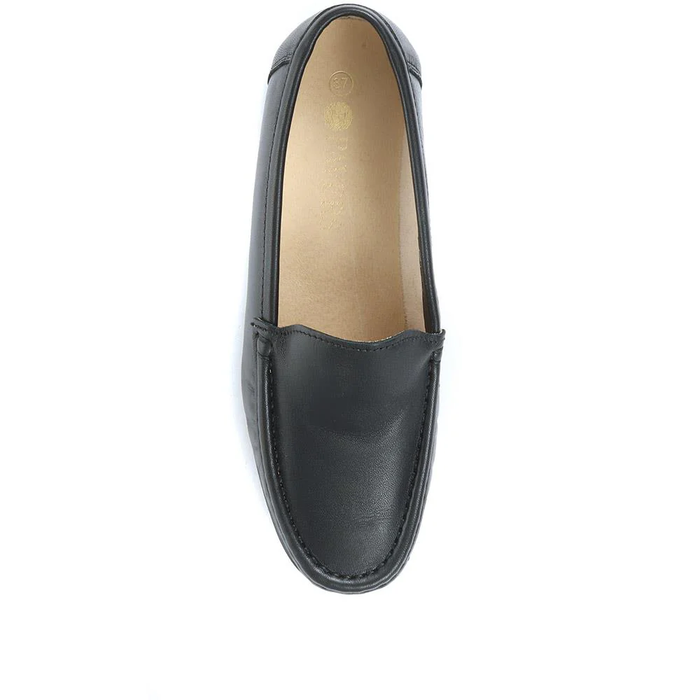 Smart Leather Loafers - CONT2400 / 309 091 - Black - Image 4