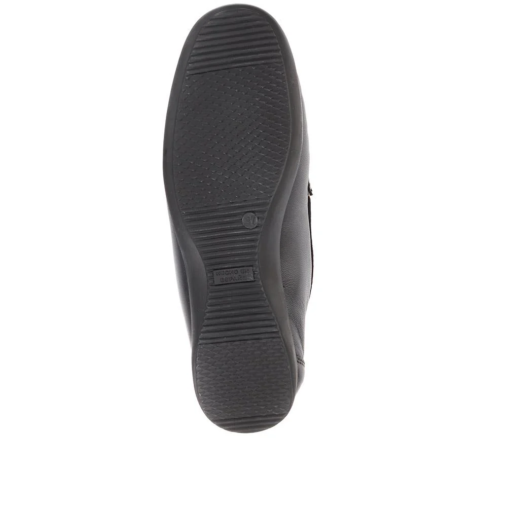 Smart Leather Loafers - CONT2400 / 309 091 - Black - Image 5