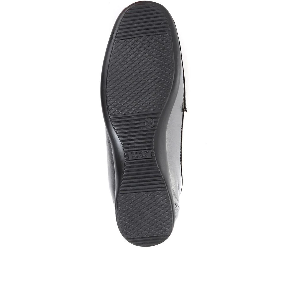 Smart Leather Loafers - CONT2400 / 309 091 - Pewter - Image 7