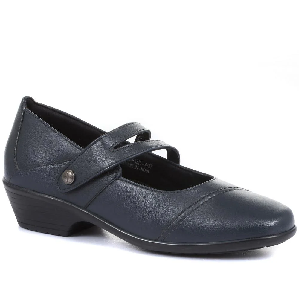Leather Mary-Janes - HSKEMP1813 / 146 313 - Image 2