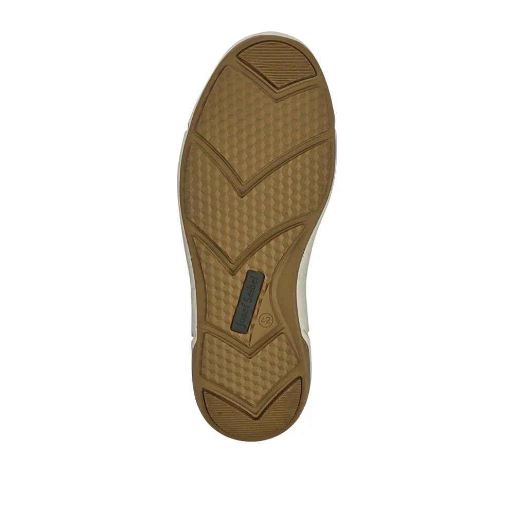 Wide-Fit Leather Slip-On Shoes - JOSEF41508 / 327 048 - Taupe - Image 6