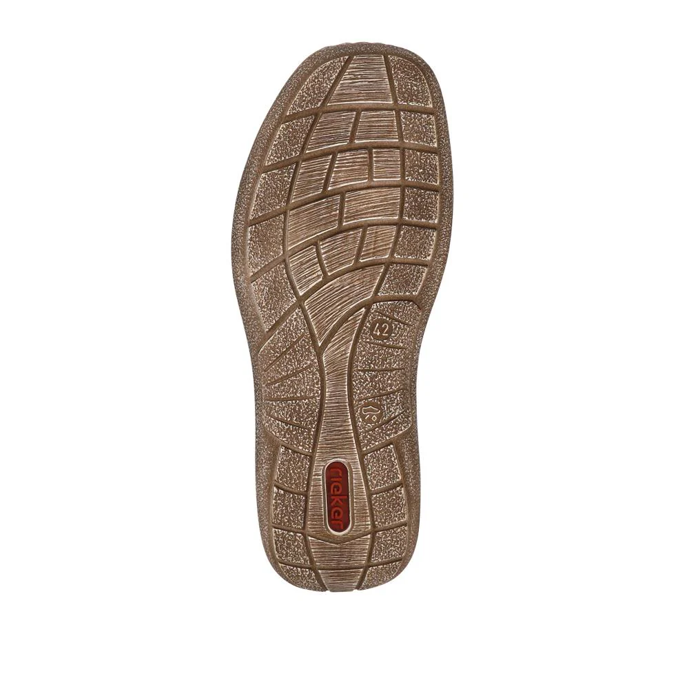 Wide-Fit Leather Slip-On Shoes - RKR41529 / 326 936 - Tan - Image 6
