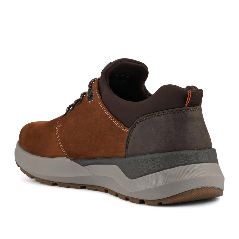 Wide Fit Leather Slip-On Shoes - RKR42504 / 327 705 - Brown - Image 3