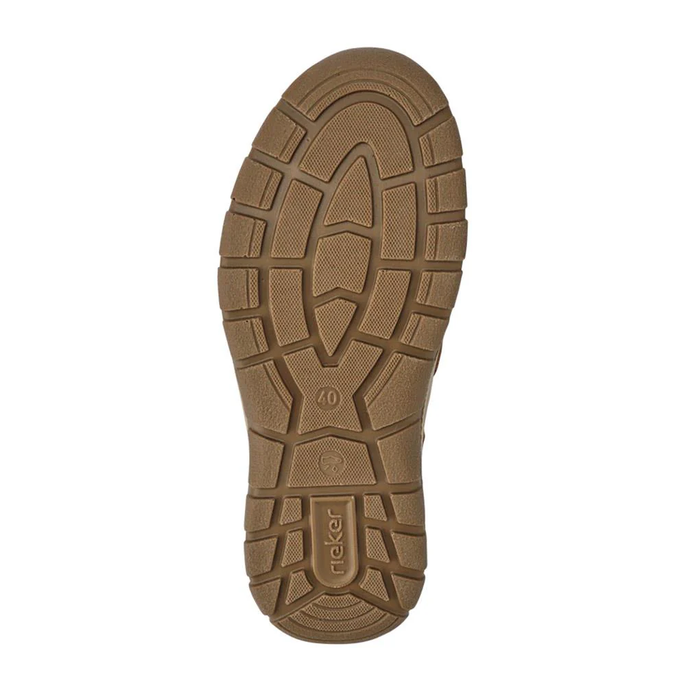 Wide-Fit Leather Slip-Ons - RKR41526 / 326 760 - Brown - Image 5