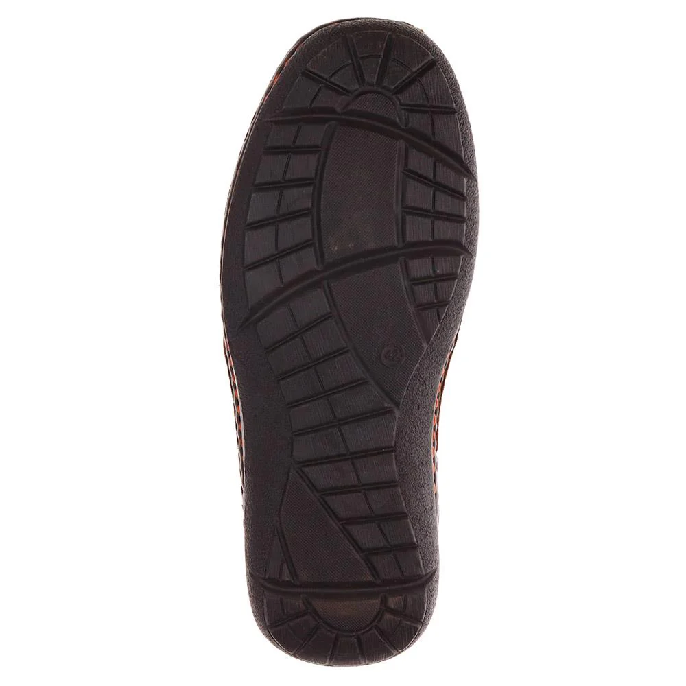 Wide Fit Leather Touch-Fasten Shoes - PARK40037 / 325 804 - Tan - Image 5