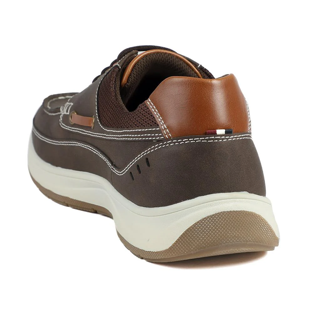 Wide Fit Lightweight Lace Up Shoes - CHANG43000 / 328 832 - Brown - Image 3