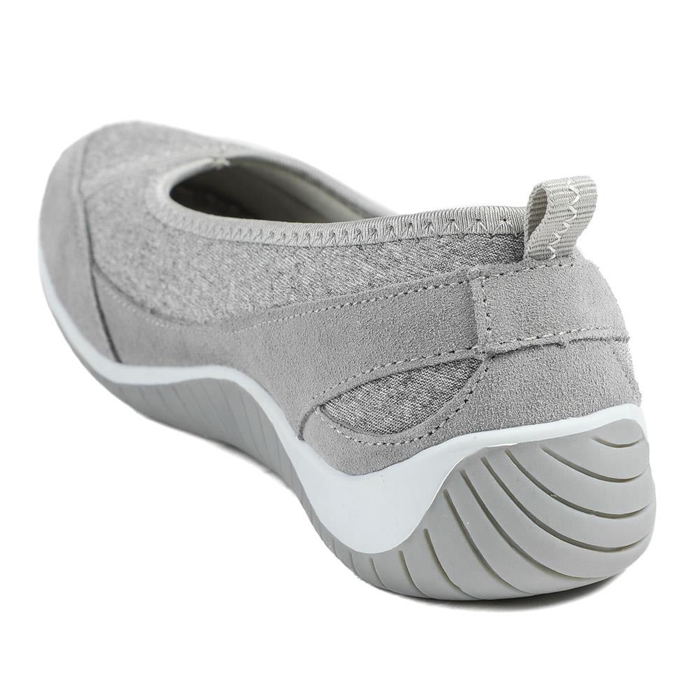 Wide Fit Memory Foam Floral Pumps - BRK43007 / 329 007 - Grey - Image 3