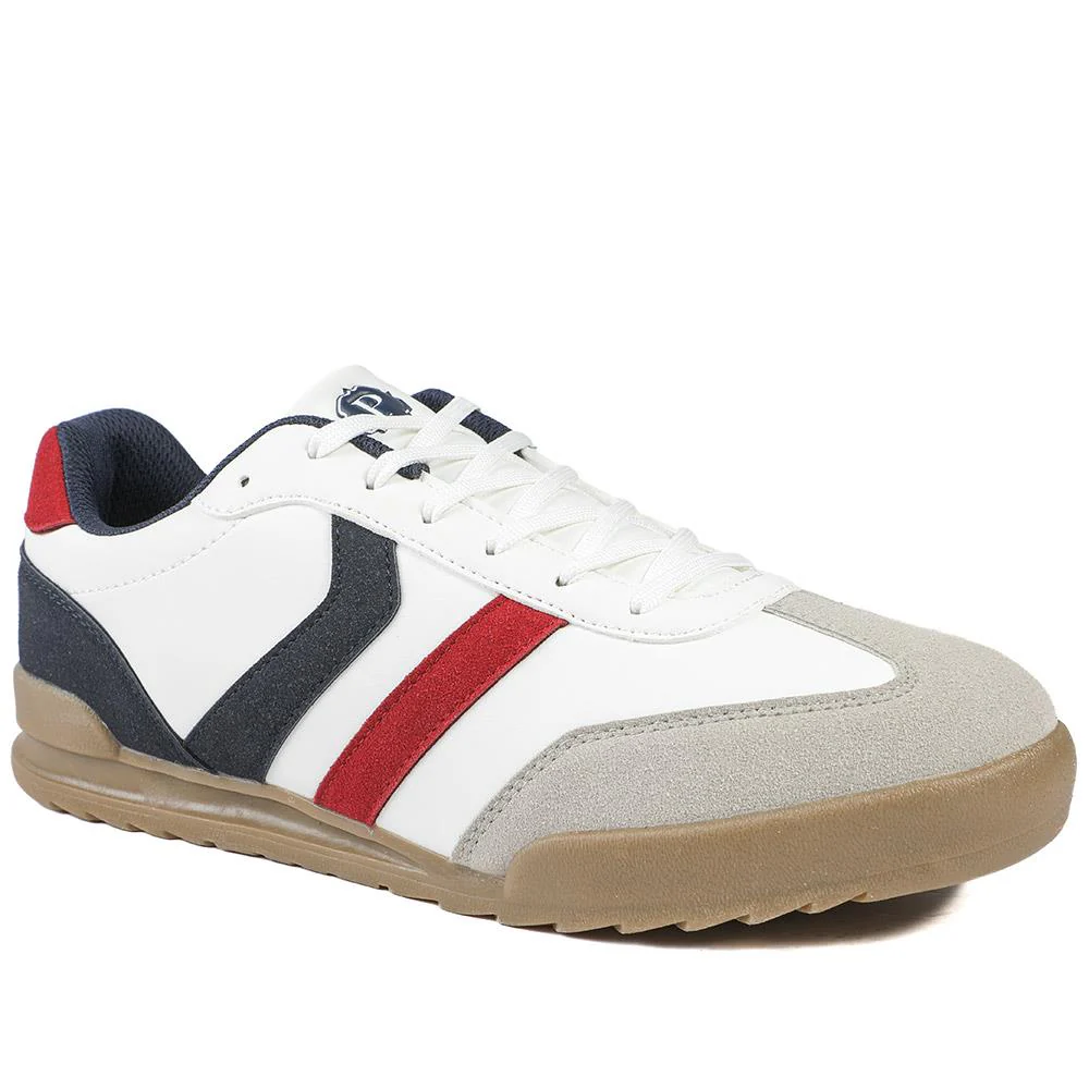 Wide Fit Memory Foam Lace Up Trainers - SUNCH43000 / 328 962