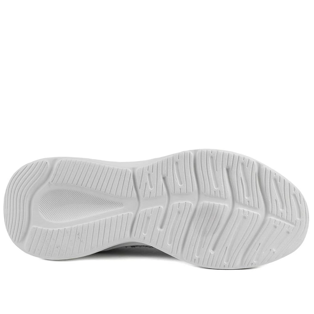 Wide Fit Memory Foam Easy Step In Trainers - BRK43042 / 329 071 - Grey - Image 6