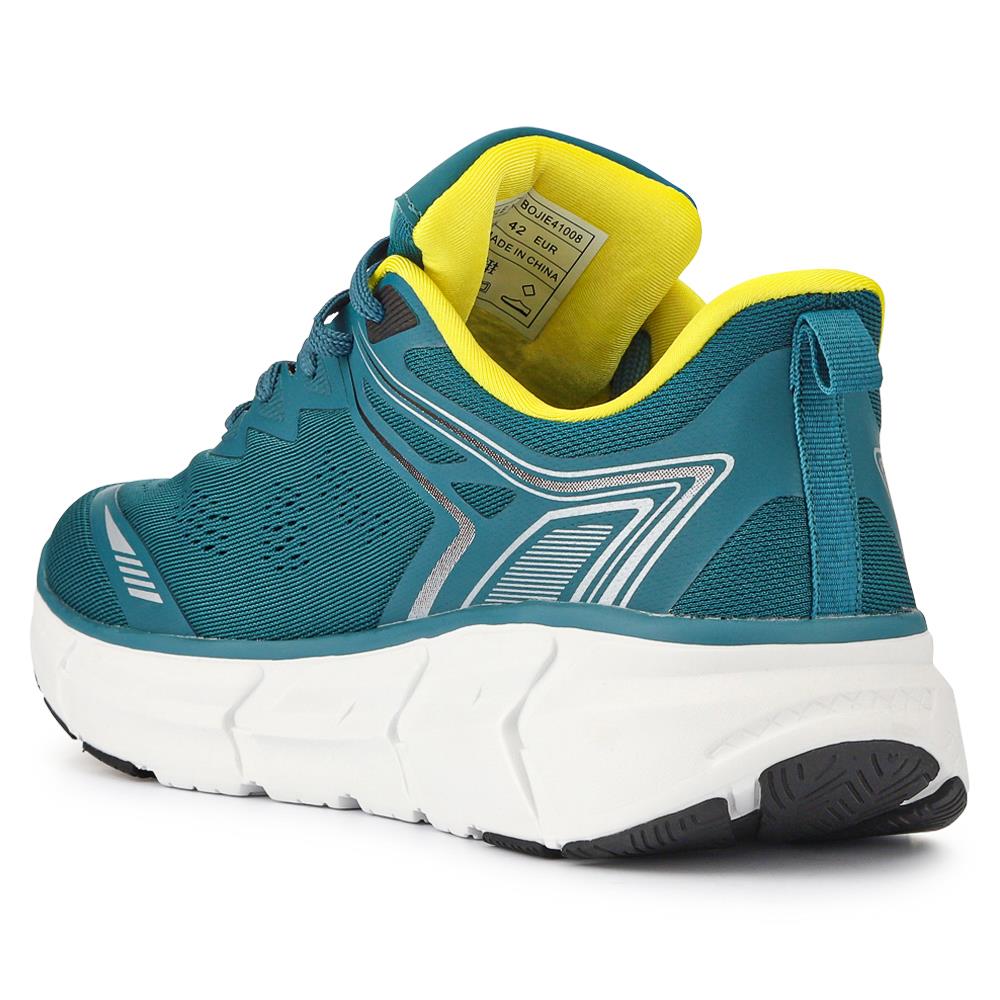 Easy Step In Wide Fit Memory Foam Trainers - BOJIE41008 / 326 944 - Aqua - Image 4