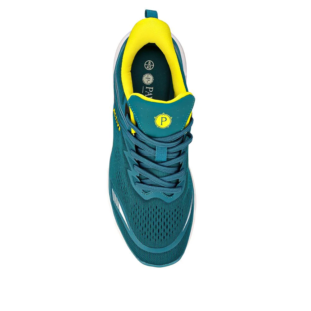 Easy Step In Wide Fit Memory Foam Trainers - BOJIE41008 / 326 944 - Aqua - Image 5