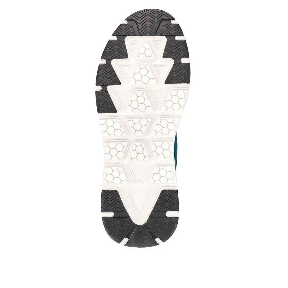 Easy Step In Wide Fit Memory Foam Trainers - BOJIE41008 / 326 944 - Aqua - Image 7