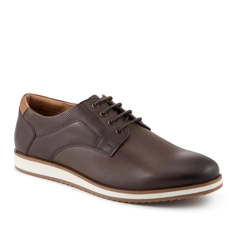 Wide Fit Premium Leather Lace Up Shoes - PRFEM42004 / 328 118 - Image 2