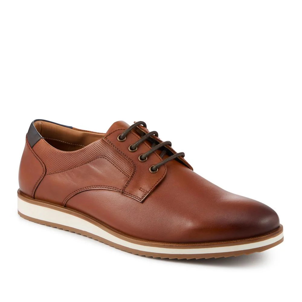 Wide Fit Premium Leather Lace Up Shoes - PRFEM42004 / 328 118 - Image 3