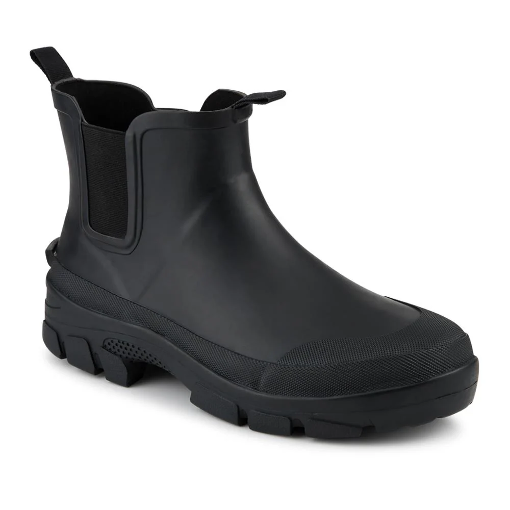 Wide Fit Rubber Ankle Boots  - RAI42002 / 328 518