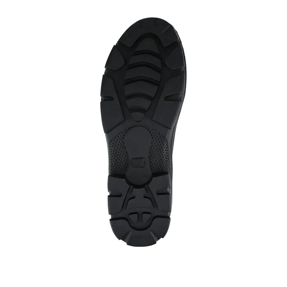 Wide Fit Rubber Ankle Boots - RAI42002 / 328 518 - Black - Image 5