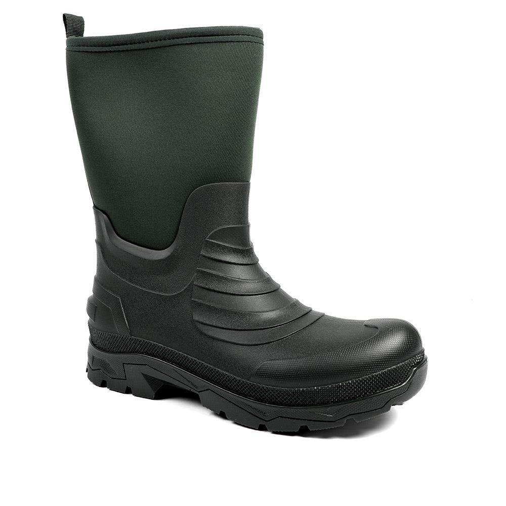 Wide Fit Rugged Water Resistant Wellies - FEI42006 / 328 528 - Image 2