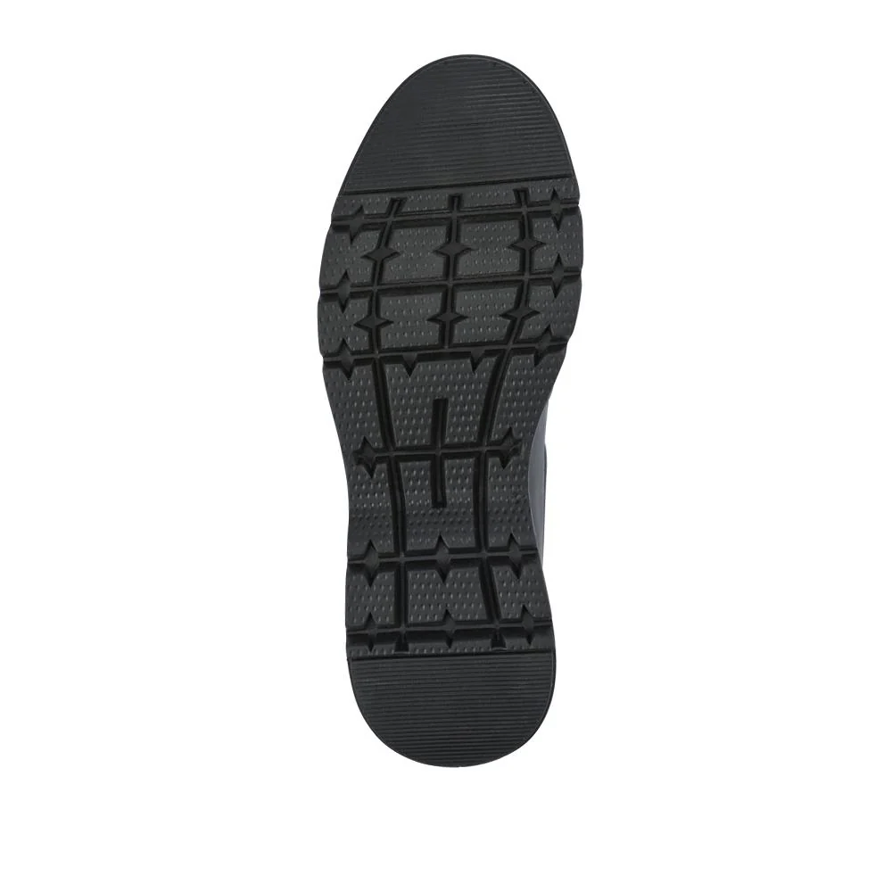 Wide-Fit Sheepskin Leather Slip-Ons - PRFEM42005 / 328 092 - Black - Image 5