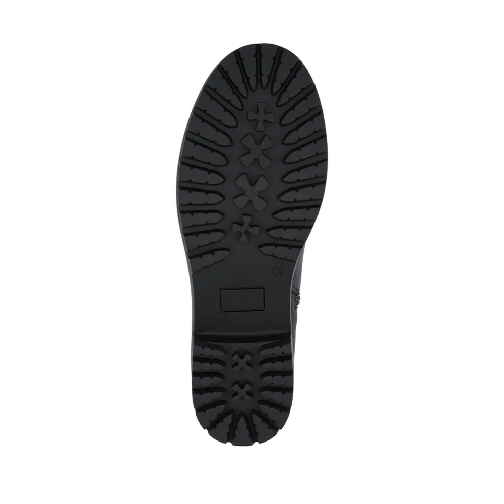 Wide Fit Slip On Boots With Side Zip - WK42004 / 328 123 - Black - Image 6