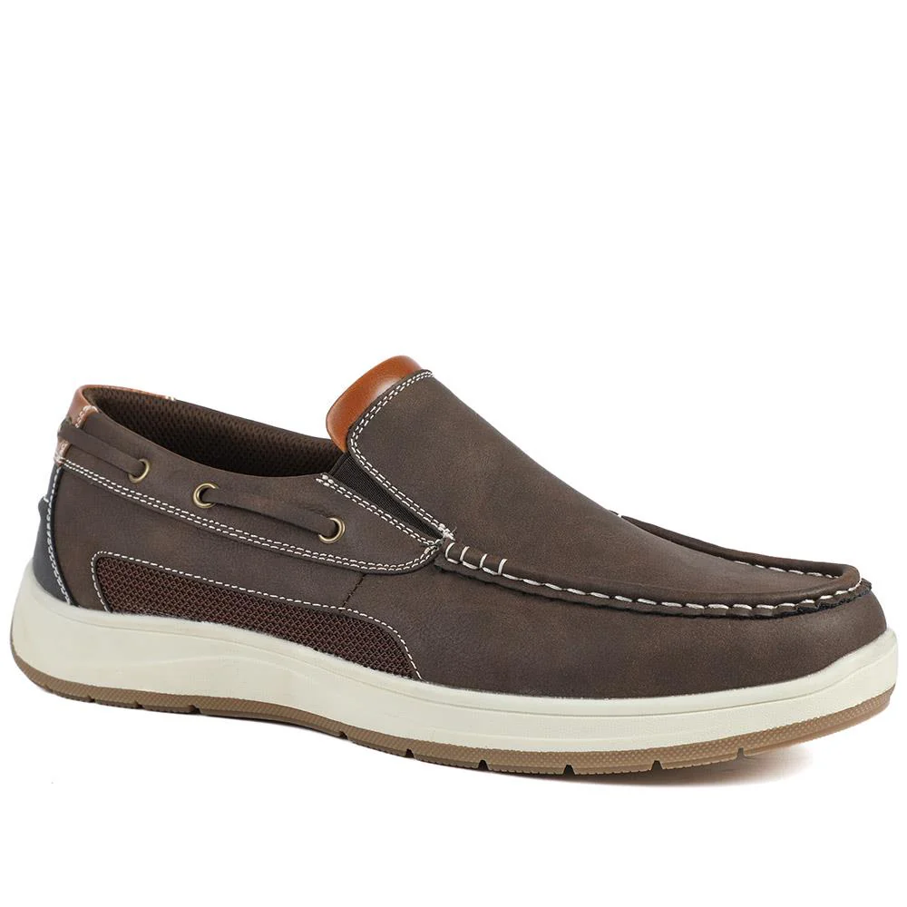 Wide Fit Slip On Casual Shoes - CHANG43001 / 328 833