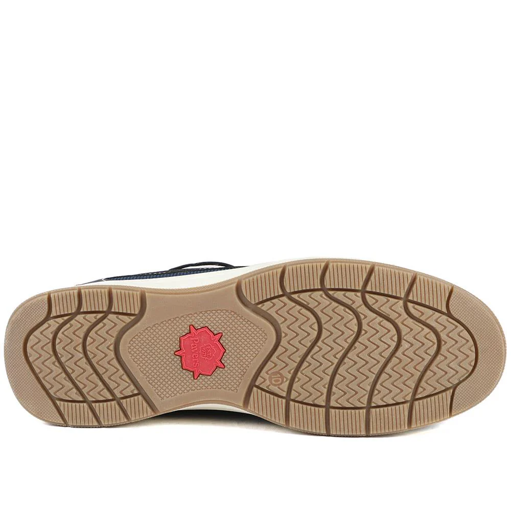 Wide Fit Slip On Casual Shoes - CHANG43001 / 328 833 - Navy - Image 5