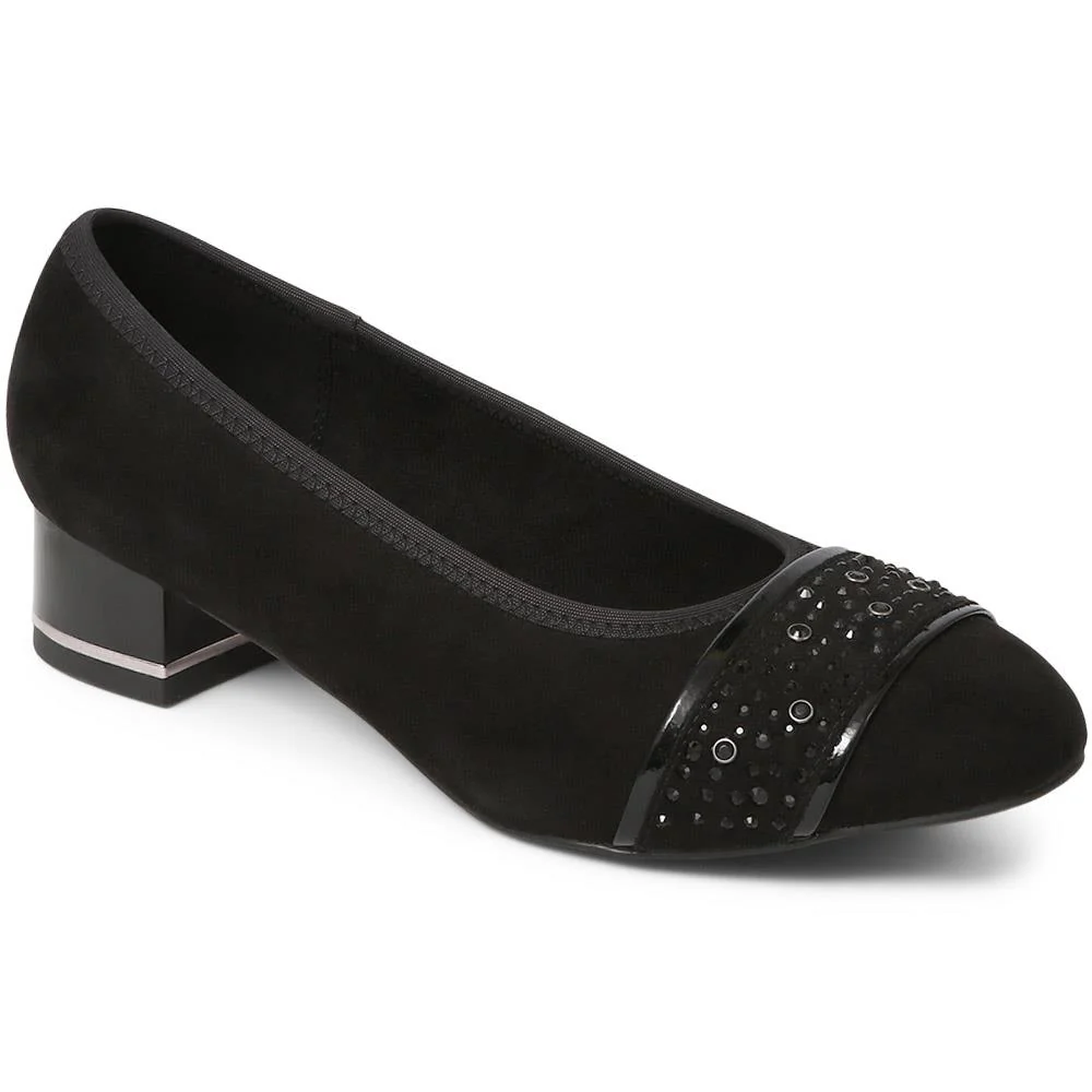 Wide Fit Slip-On Court Shoes - PLAN39013 / 325 529 - Image 3