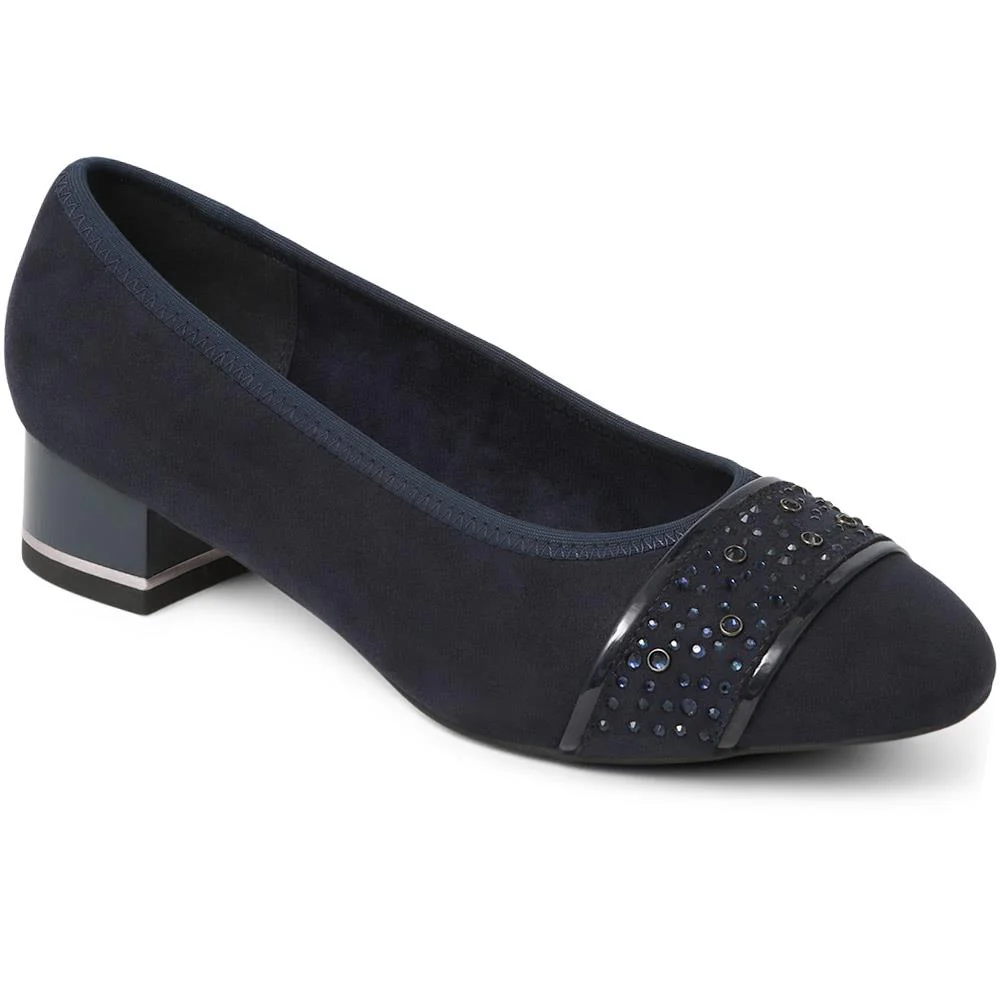 Wide Fit Slip-On Court Shoes - PLAN39013 / 325 529 - Image 2