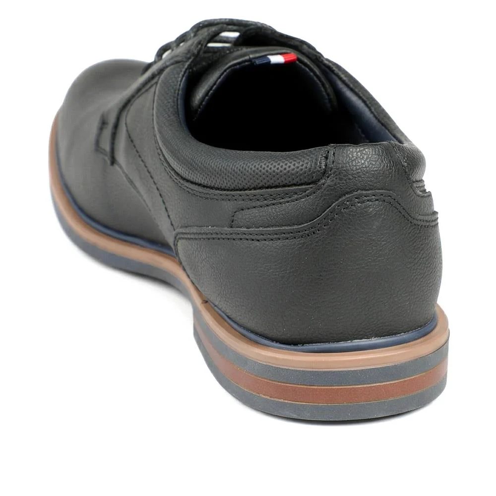 Wide Fit Smart Lace Up Shoes - JIAHU43003 / 329 334 - Black - Image 3