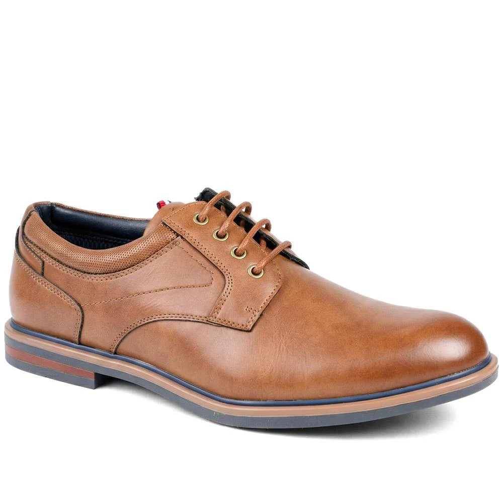 Wide Fit Smart Lace Up Shoes - JIAHU43003 / 329 334