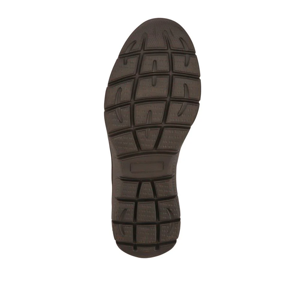 Wide Fit Smart Leather Shoes - PERFO41004 / 327 382 - Tan - Image 6