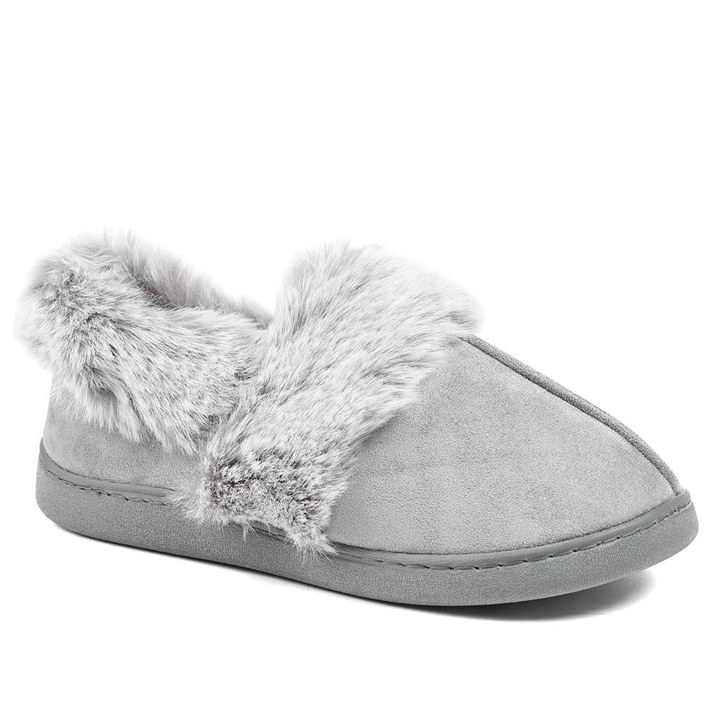 Wide Fit Soft Full Slippers - GALOP42015 / 328 608 - Image 3