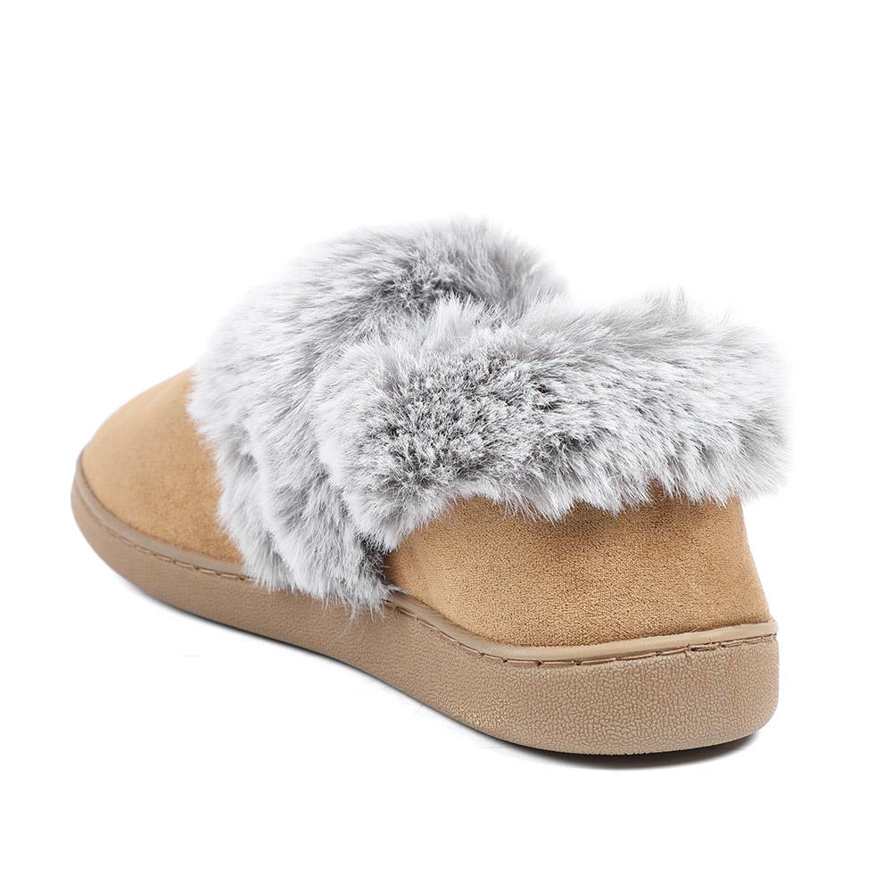 Wide Fit Soft Full Slippers - GALOP42015 / 328 608 - Chestnut - Image 3