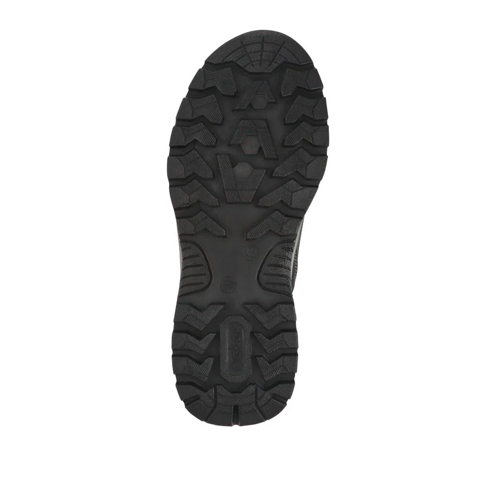 Wide-Fit Sports Trainers - RKR41530 / 326 937 - Black Multi - Image 6