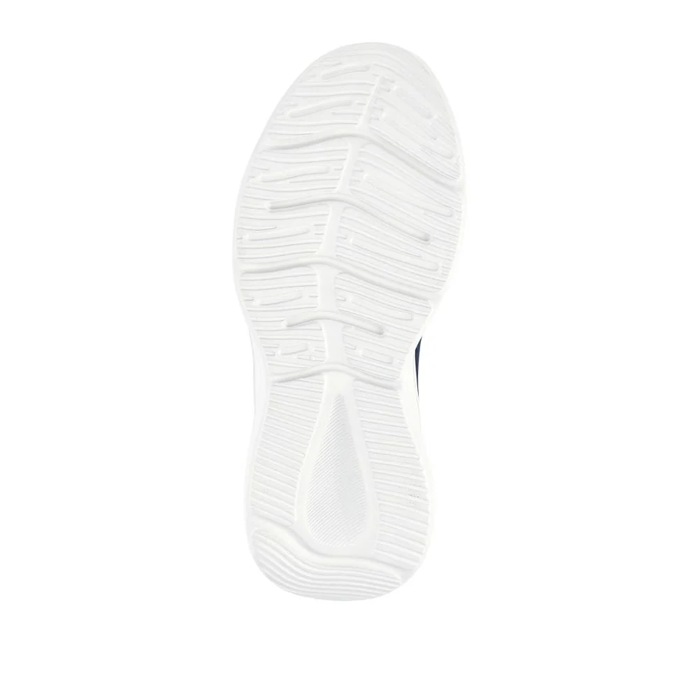 Wide Fit Easy Step In Bungee Lace Trainers - BRK42002 / 328 108 - Navy - Image 7