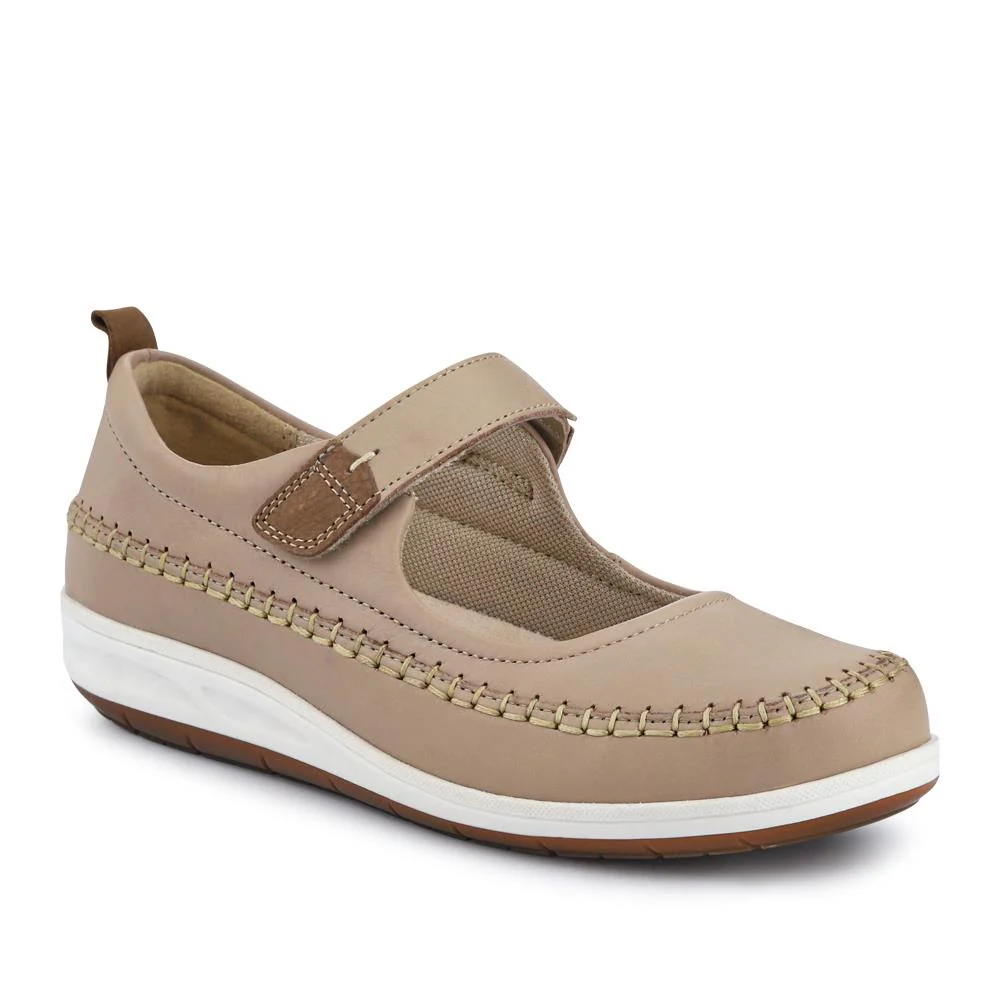 Wide-Fit Touch-Fasten Mary Janes - PARK41031 / 327 061 - Image 2