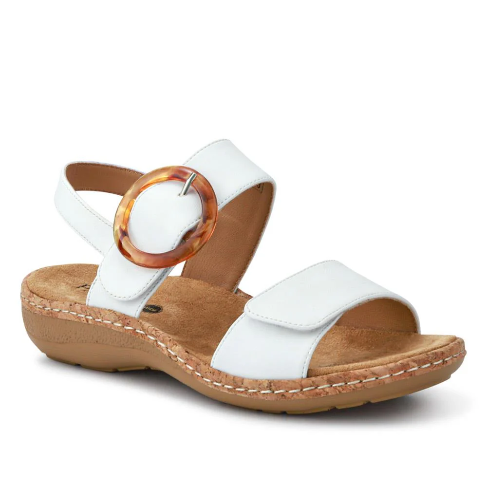 Wide Fit Touch-Fasten Sandals - WBINS39084 / 325 249