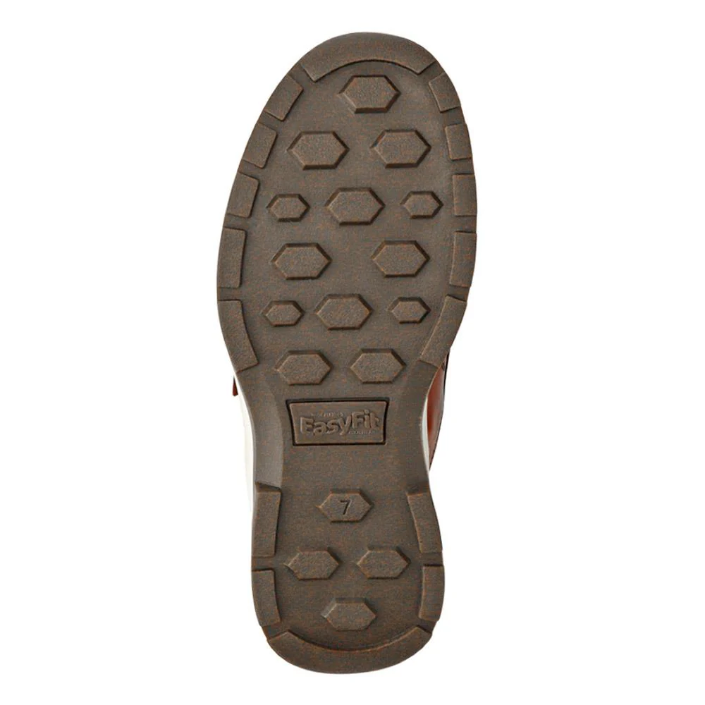 Wide-Fit Touch-Fasten Shoes - CALLUM / 326 961 - Cognac - Image 6