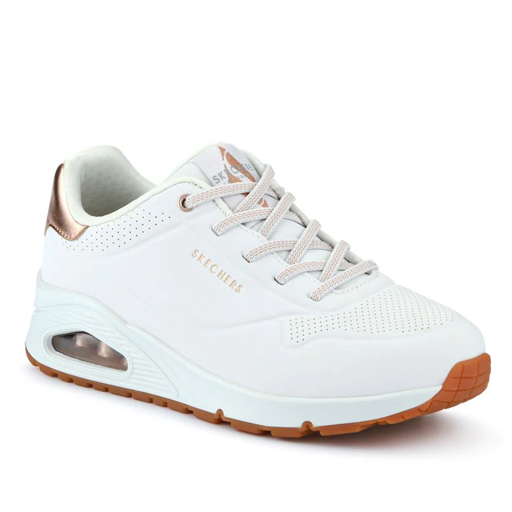 Wide-Fit Uno - Shimmer Away Trainers - SKE41503 / 326 716