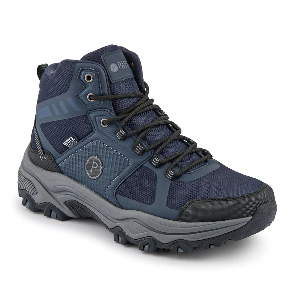 Wide Fit Water-Resistant Walking Boots - SUNCH42003 / 327 909 - Navy