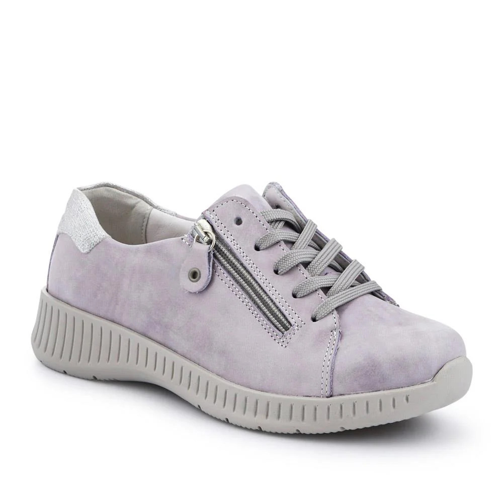 Wide-Fit Zip-Fastening Trainers - HORNSEA / 327 209 - Image 2
