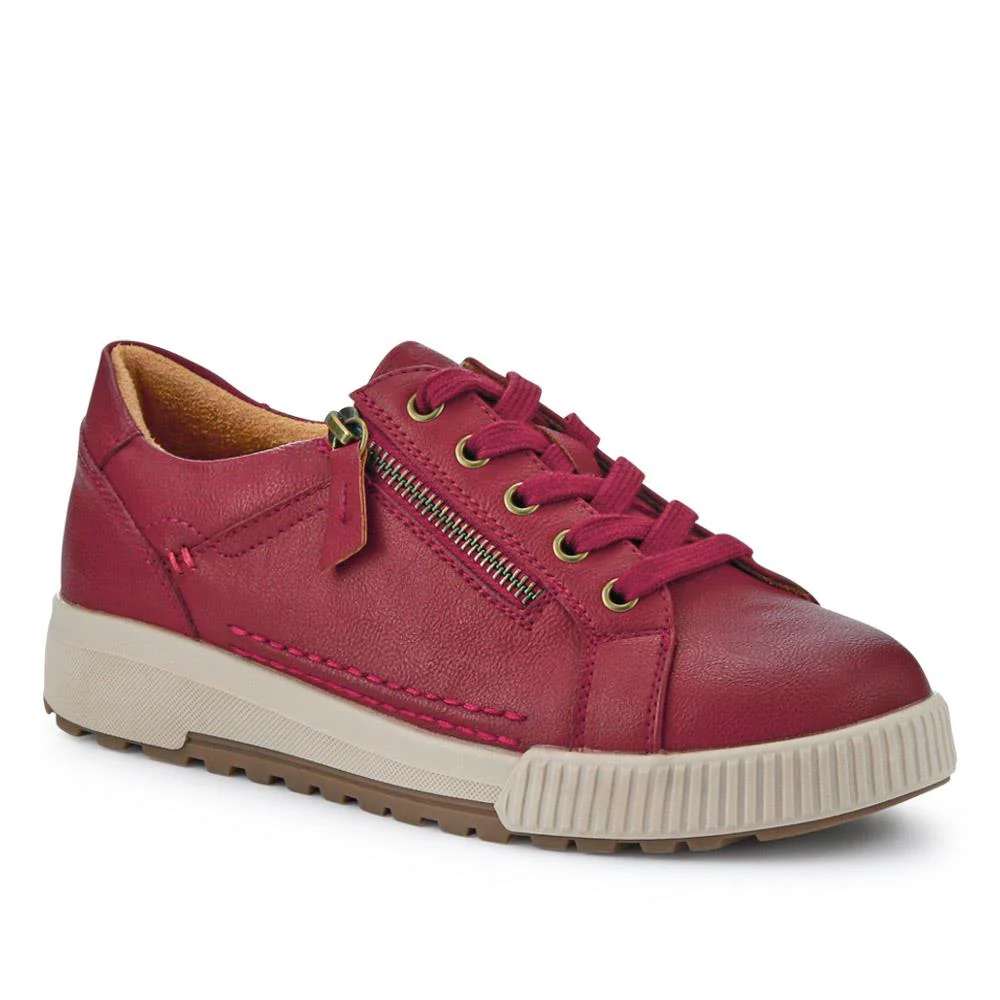 Wide Fit Zip & Lace Trainers - WBINS41019 / 326 929 - Image 4